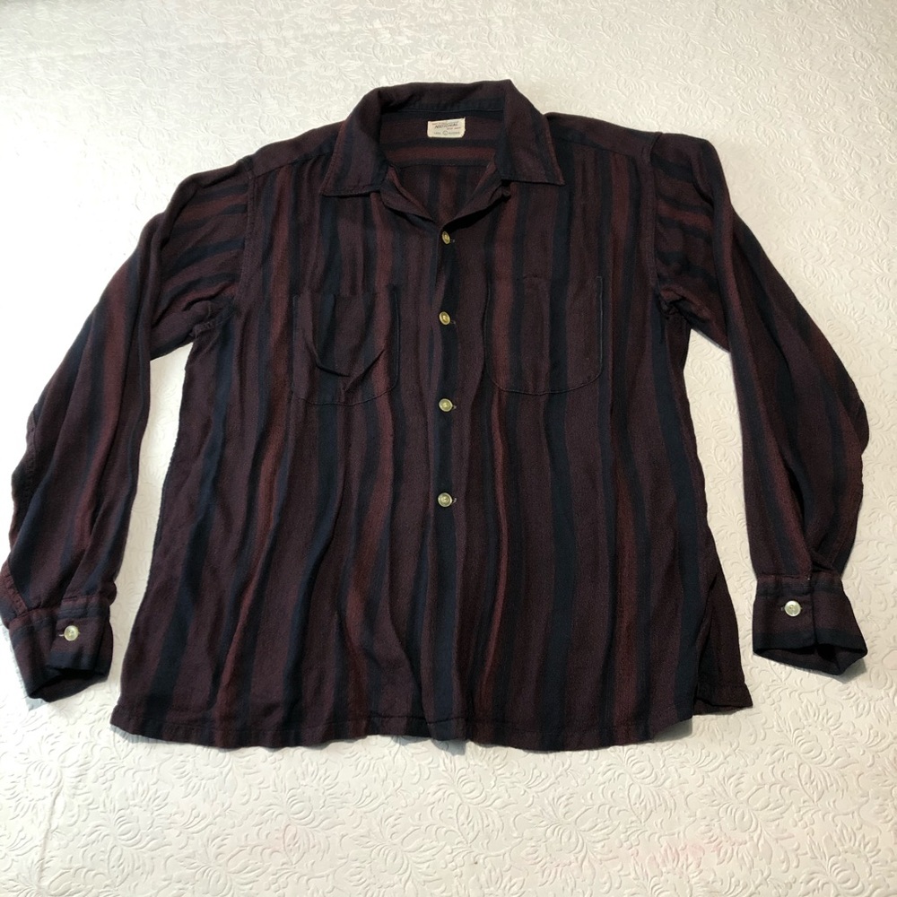 VTG Coast to Coast National 70's Men's Shirt Large